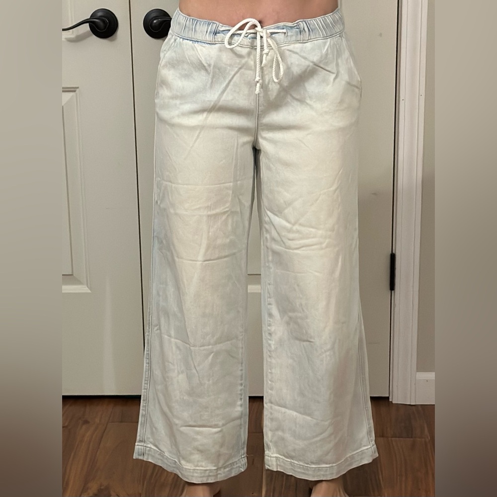 KanCan Faded Blue Denim Shorts